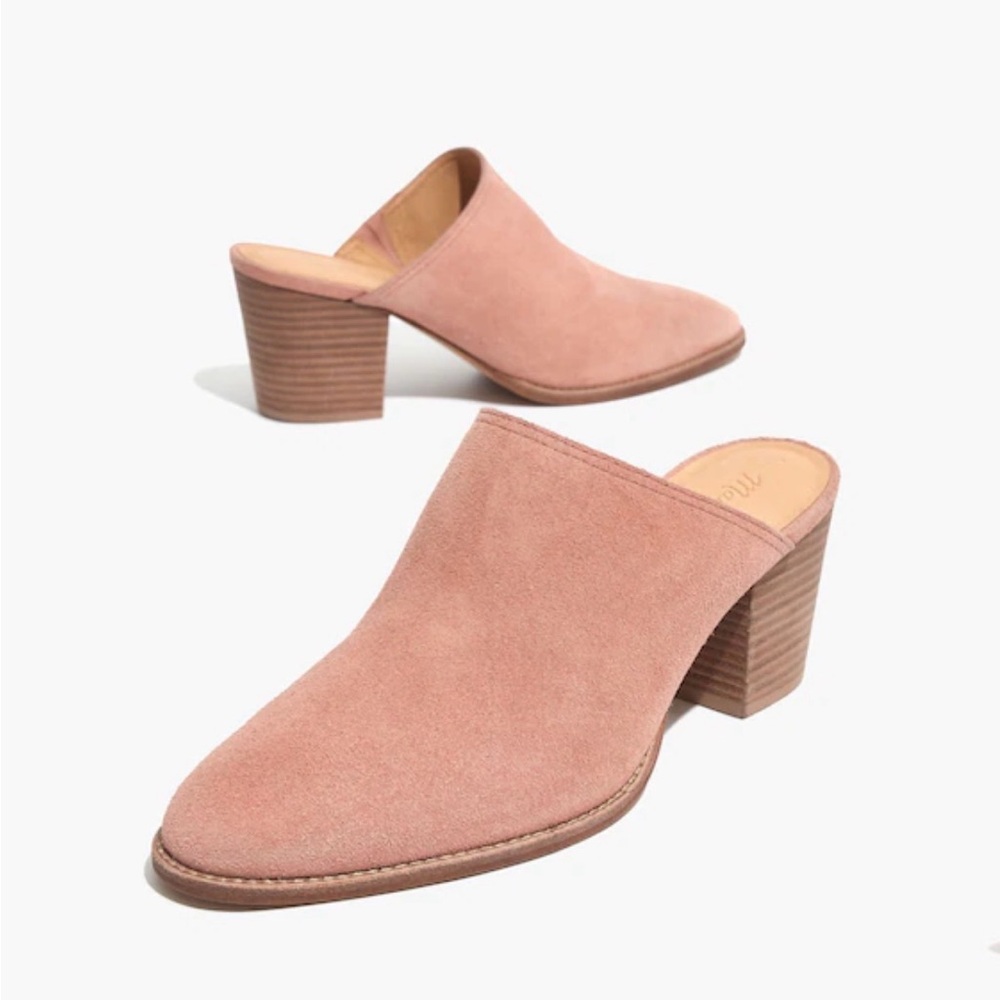 Madewell The Harper Mule in Suede
